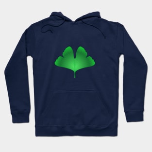 Ginkgo biloba leaf Hoodie